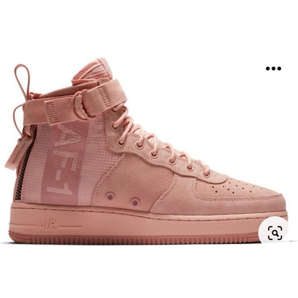 Nike SF Air Force 1 Mid Coral Stardust Sneakers